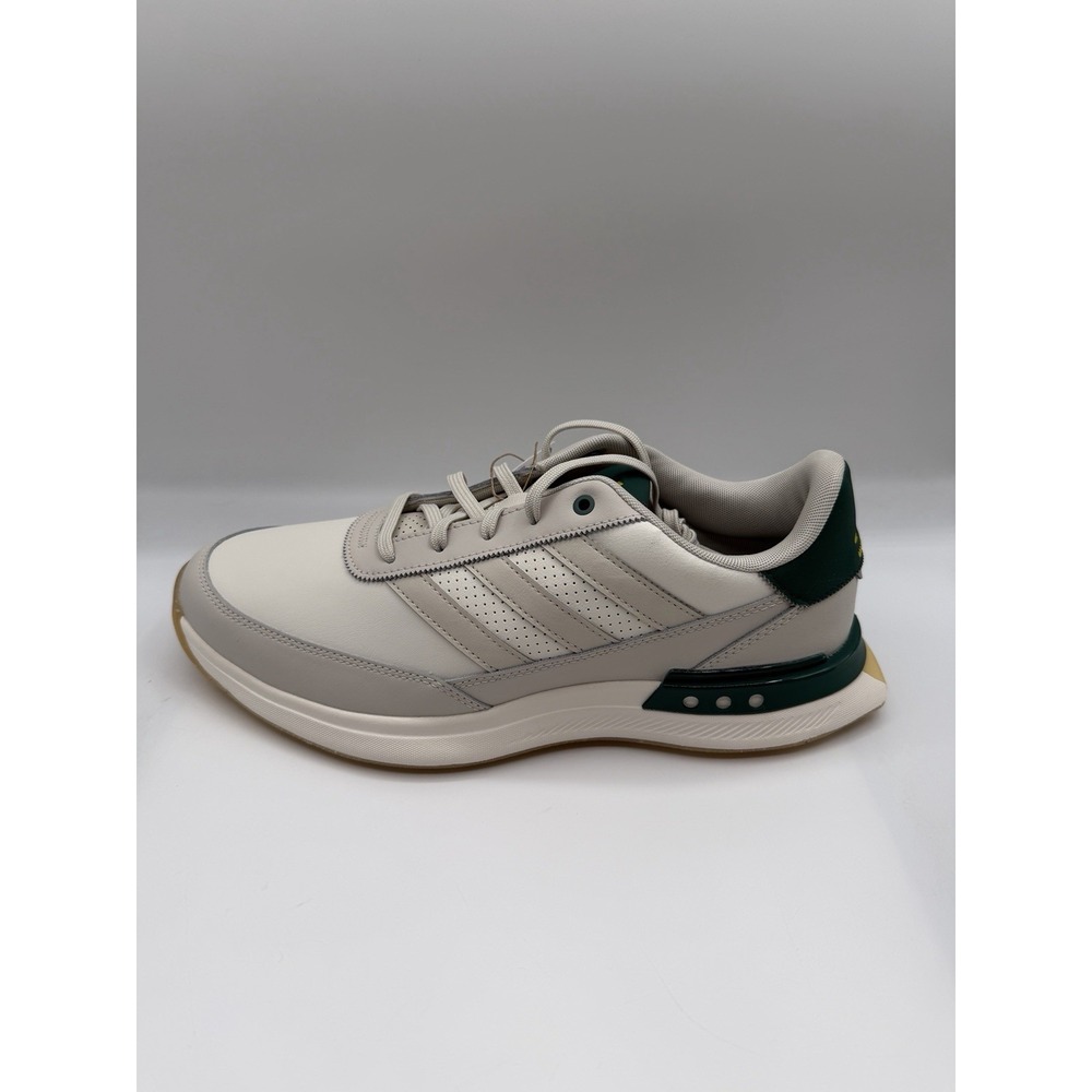 Adidas S2G SL Leather 24 Spikeless Golf Shoes,Men's 10,EU 44,Off White/Grn, NWOB